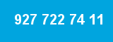 927 722 74 11